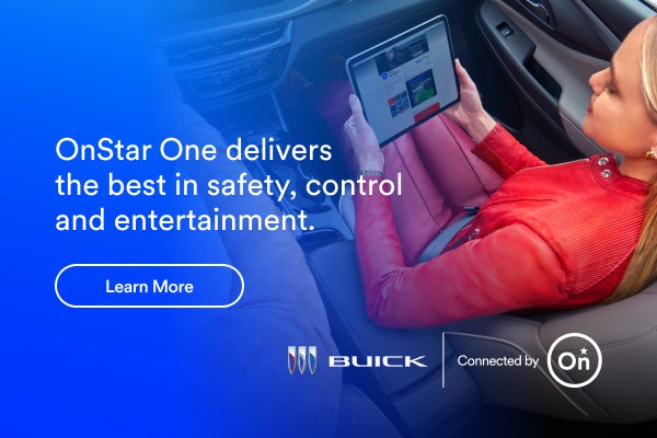 OnStar One delivers the best in safety, control and entertainment